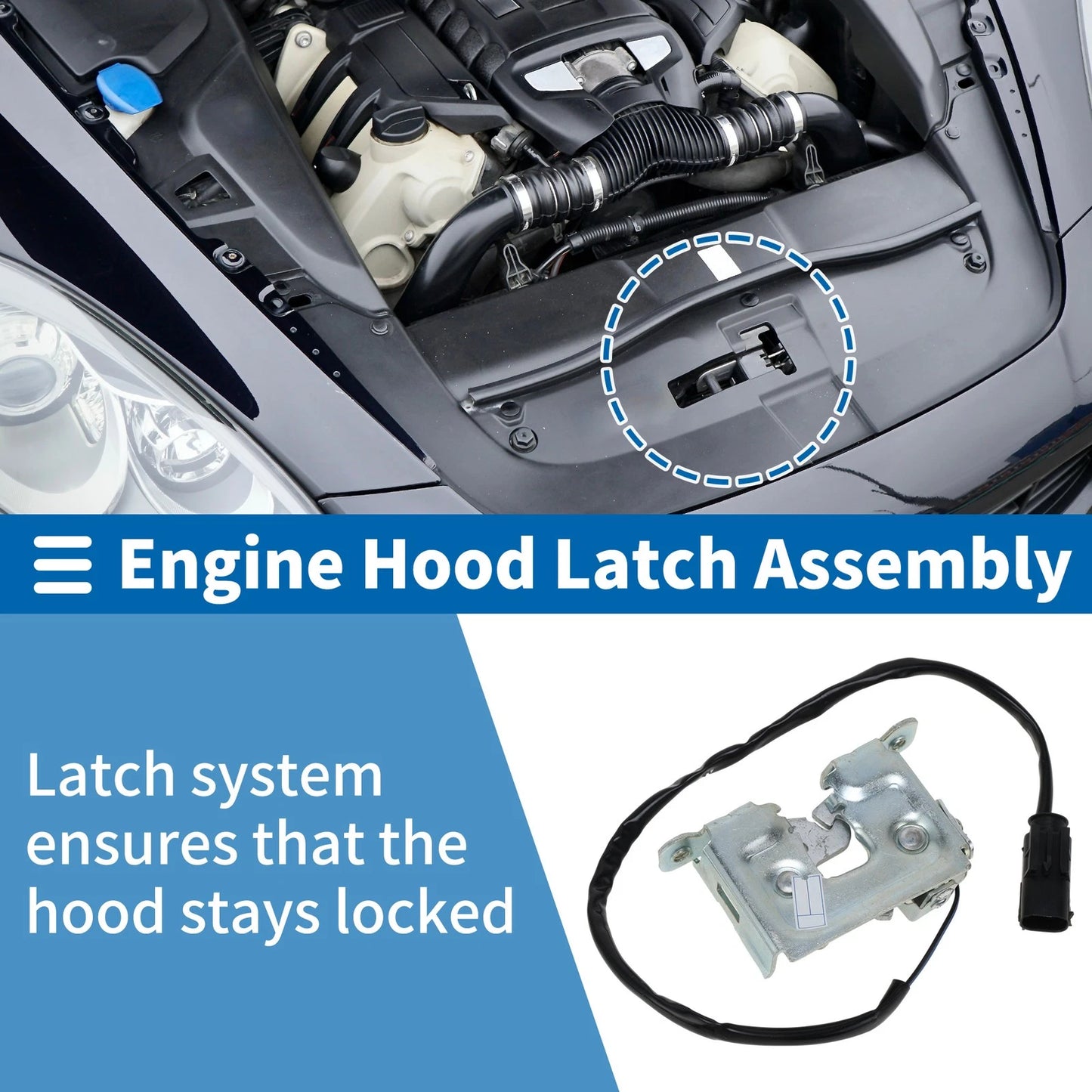 Hood Latch Assembly for BMW X5 E70 2010-2013 (1 x)