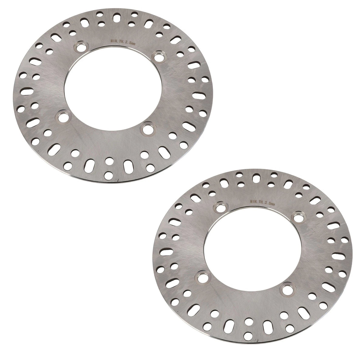 2 x Front/Rear Brake Rotors for Yamaha Wolverine 700 (2016–2018)