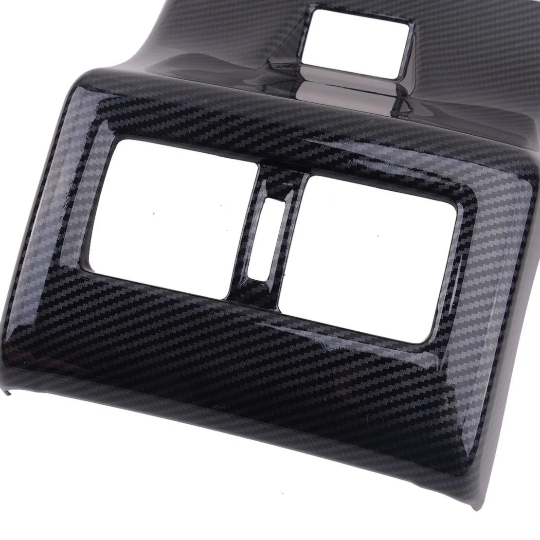 Carbon Fiber ABS Armrest Rear Vent Outlet Cover for Toyota Camry (2018-2020)