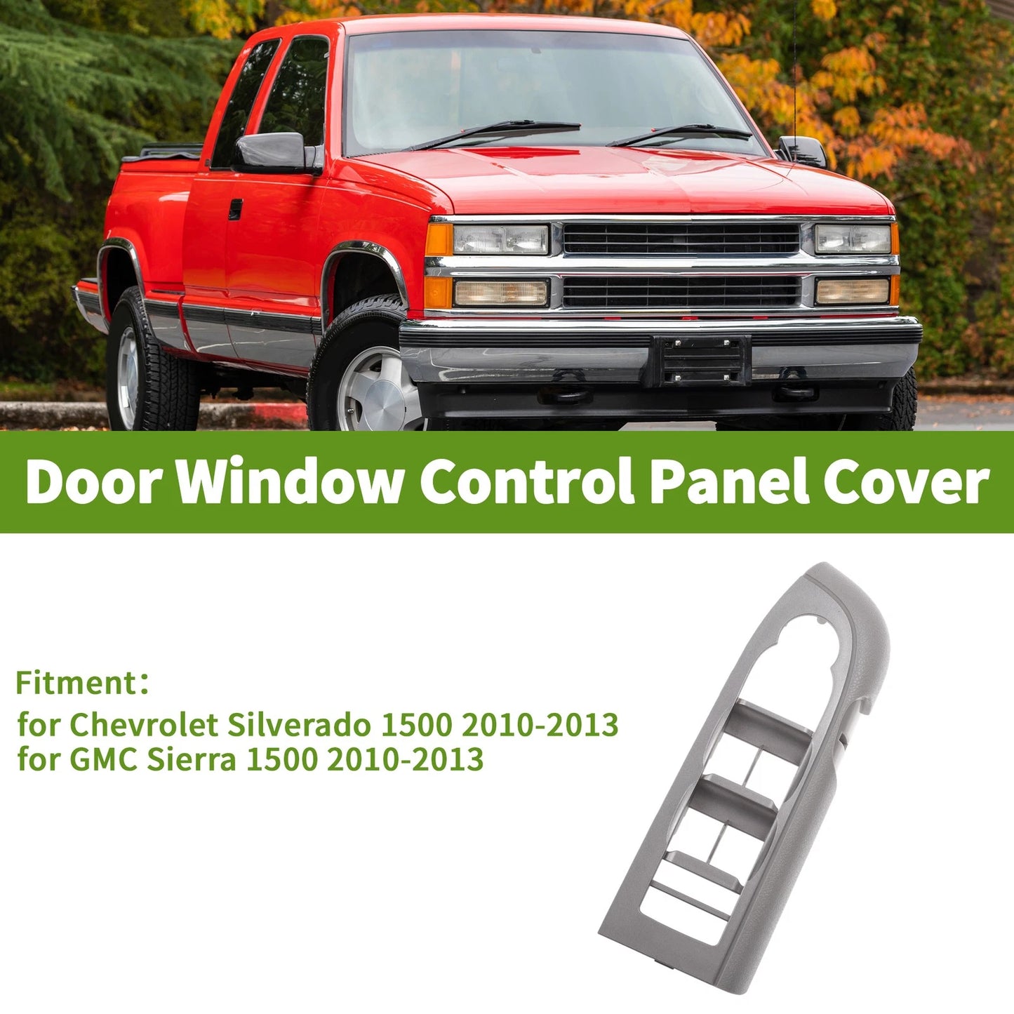 Bezel Window Switch Cover for Chevrolet Silverado 1500 (2010-2013)