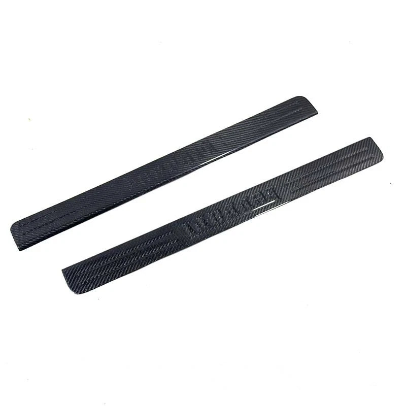 Real Carbon Fiber Door Sill Trim Strip for Ferrari 458 Italia Spider Speciale
