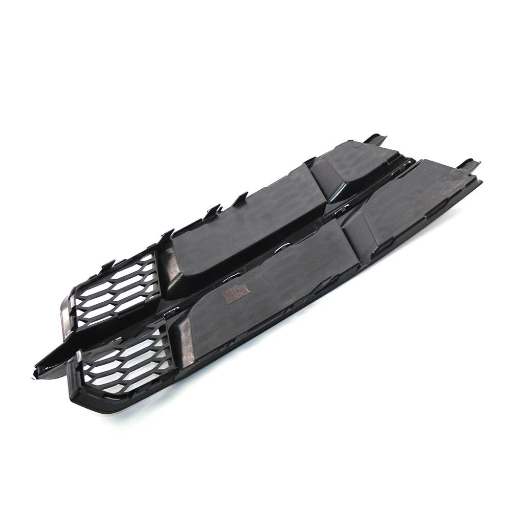 Right Front Bumper Lower Grille for Audi A6 C7 (2014-2018) Black Chrome