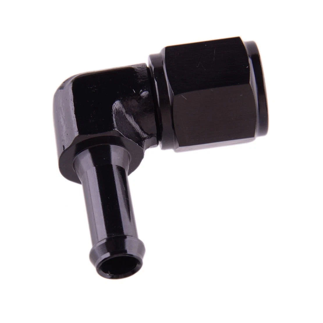 6AN Female to 3/8 & 5/16 Barb Fitting Adapter 90�� Swivel for Car