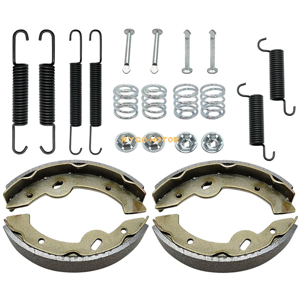 Brake Shoes w/Springs Pins for Yamaha G9/11/14/16/19/20/21/22/23/27/28