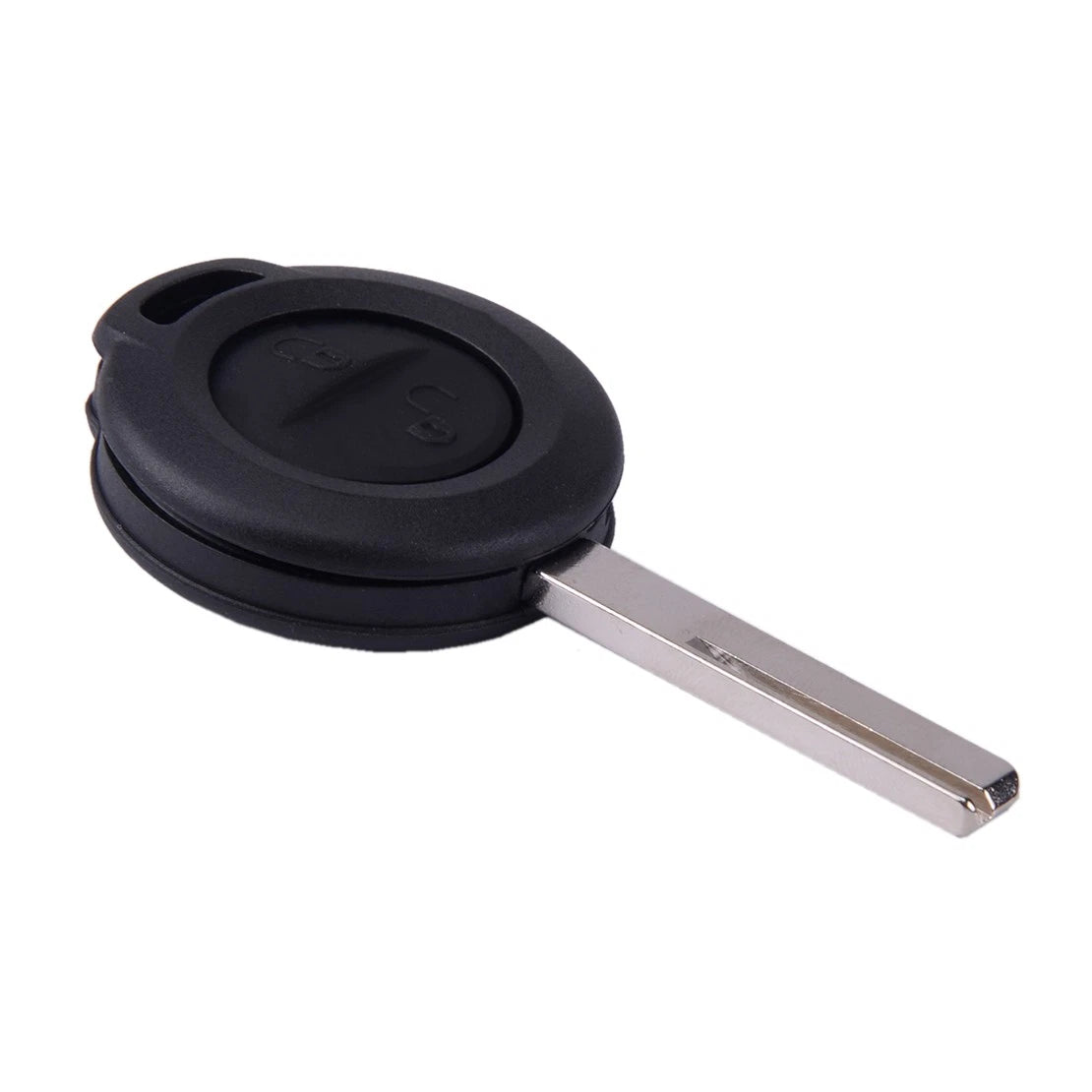 Black 2 Button Remote Key Shell for Mitsubishi Colt, Warrior, Spacestar