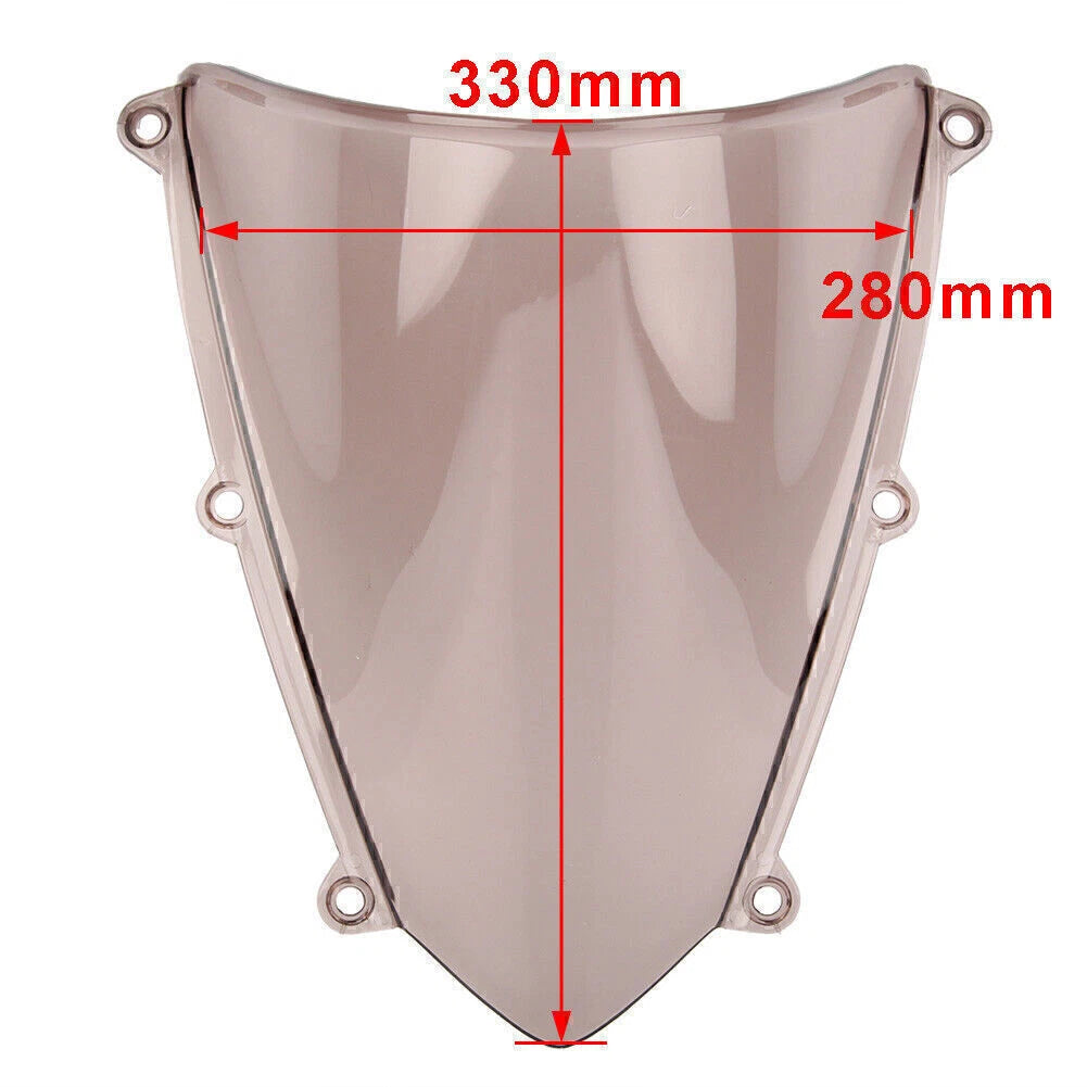 Clear Front Windshield for Honda CBR 600 RR 2007-2012 Windproof Screen