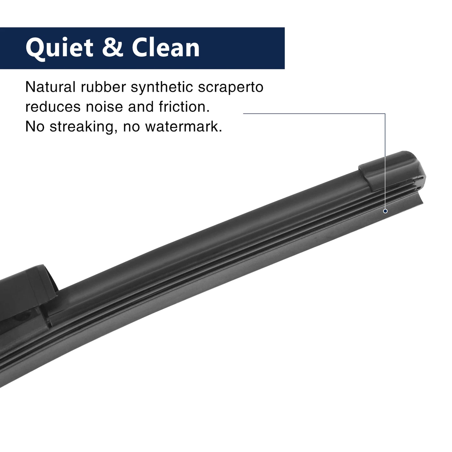Rear Windshield Wiper Blade Arm Set for Ford EcoSport (2013-2017)