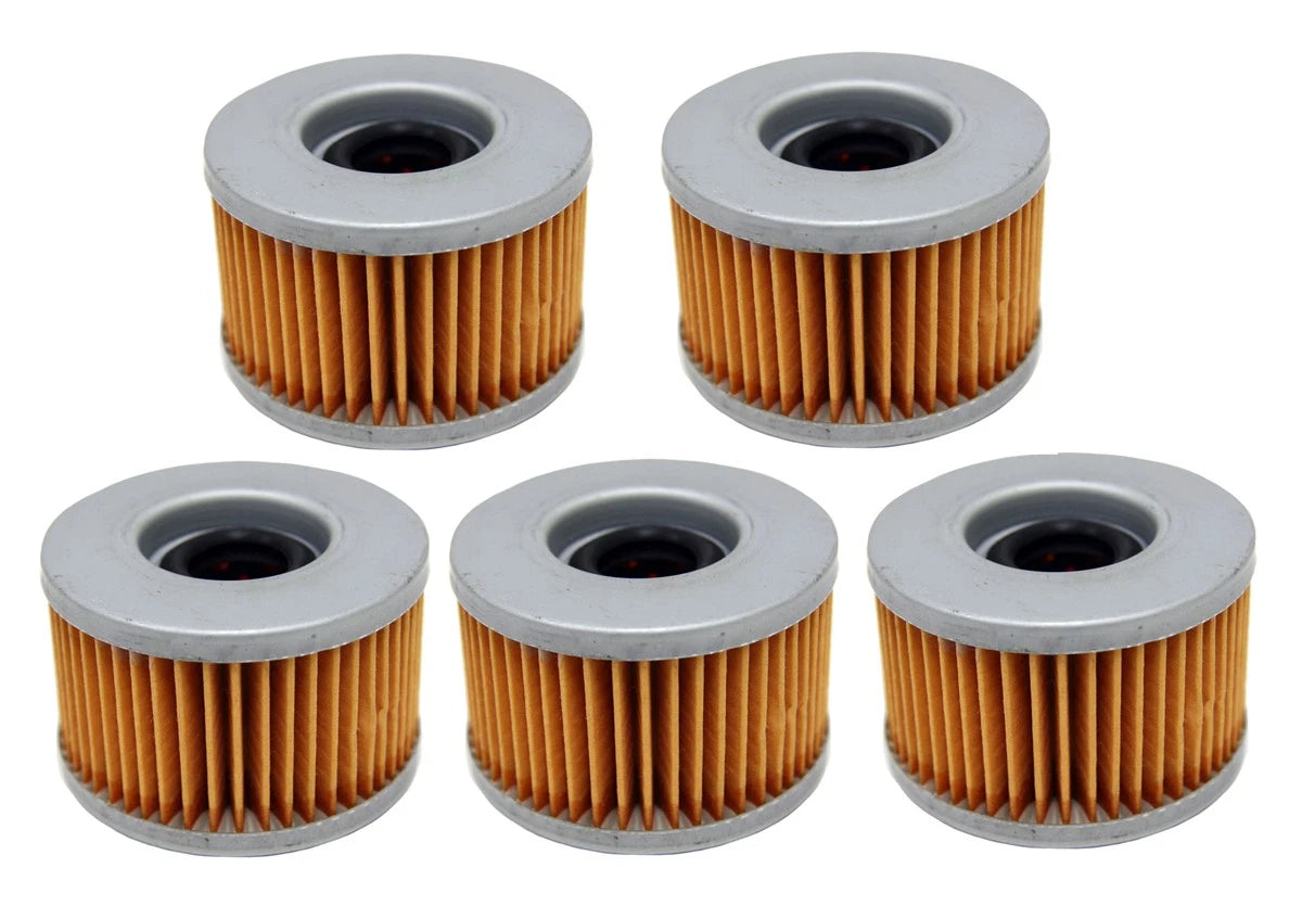 Factory Spec 5pk Oil Filters for Honda Rancher 400 Rubicon 500 Rincon 650 680