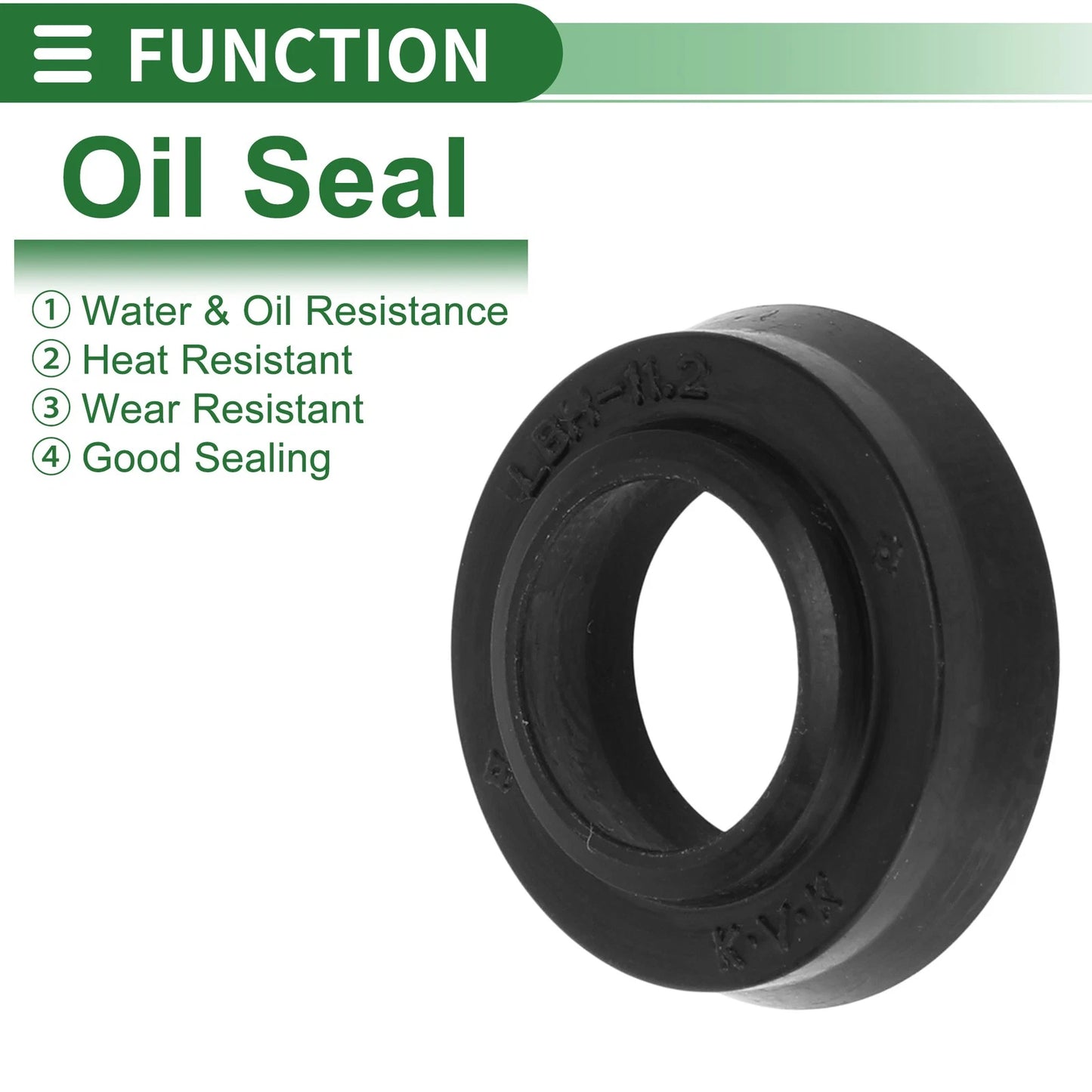 Oil Seal 11.2x19.2x4.5mm 5 Pcs NBR Rubber Seal Ring for Make Model