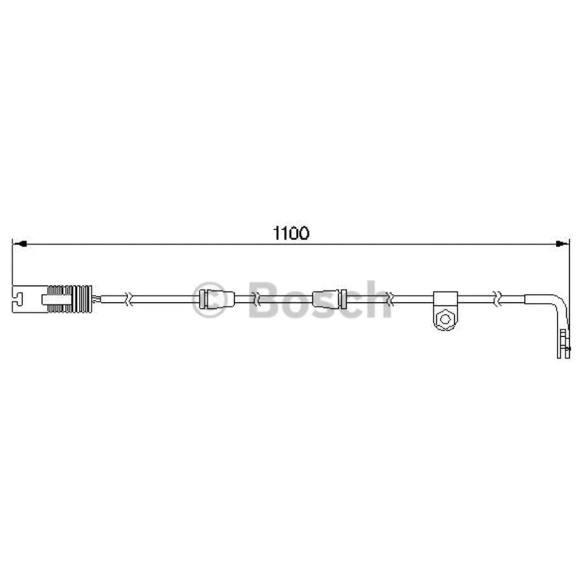 Brake Wear Sensor 2.8L 3.0L for BMW 528i 530i E39 (1997-2003)
