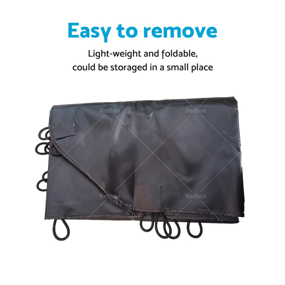 Black Tonneau Cover for Ford Falcon Ute XD XE XF XG XH (1984-1999) Waterproof