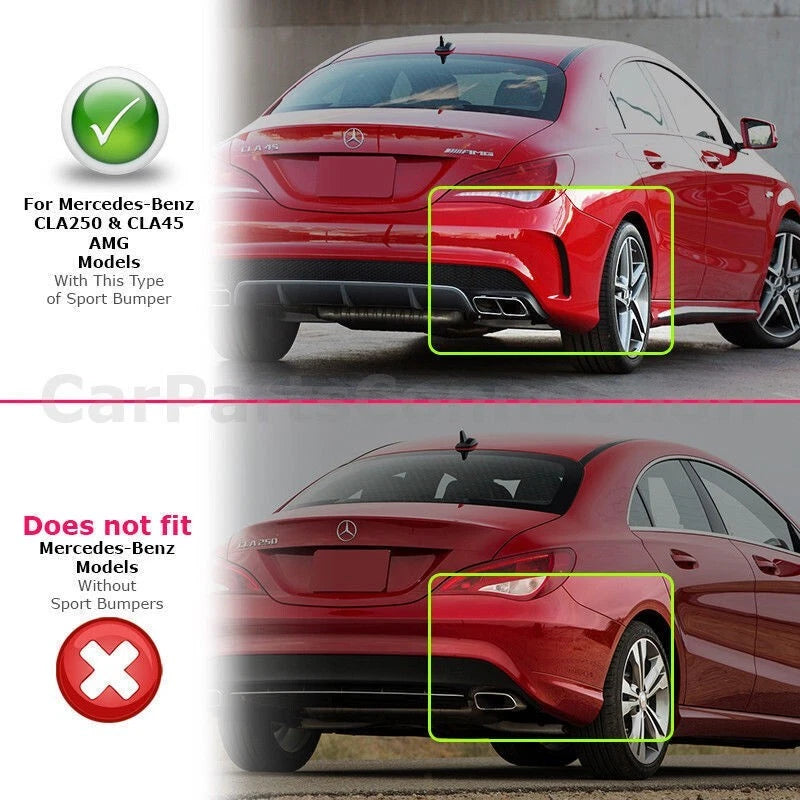 Mud Flaps for 2013-2019 Mercedes Benz CLA 45 AMG C117 (2013-2019)