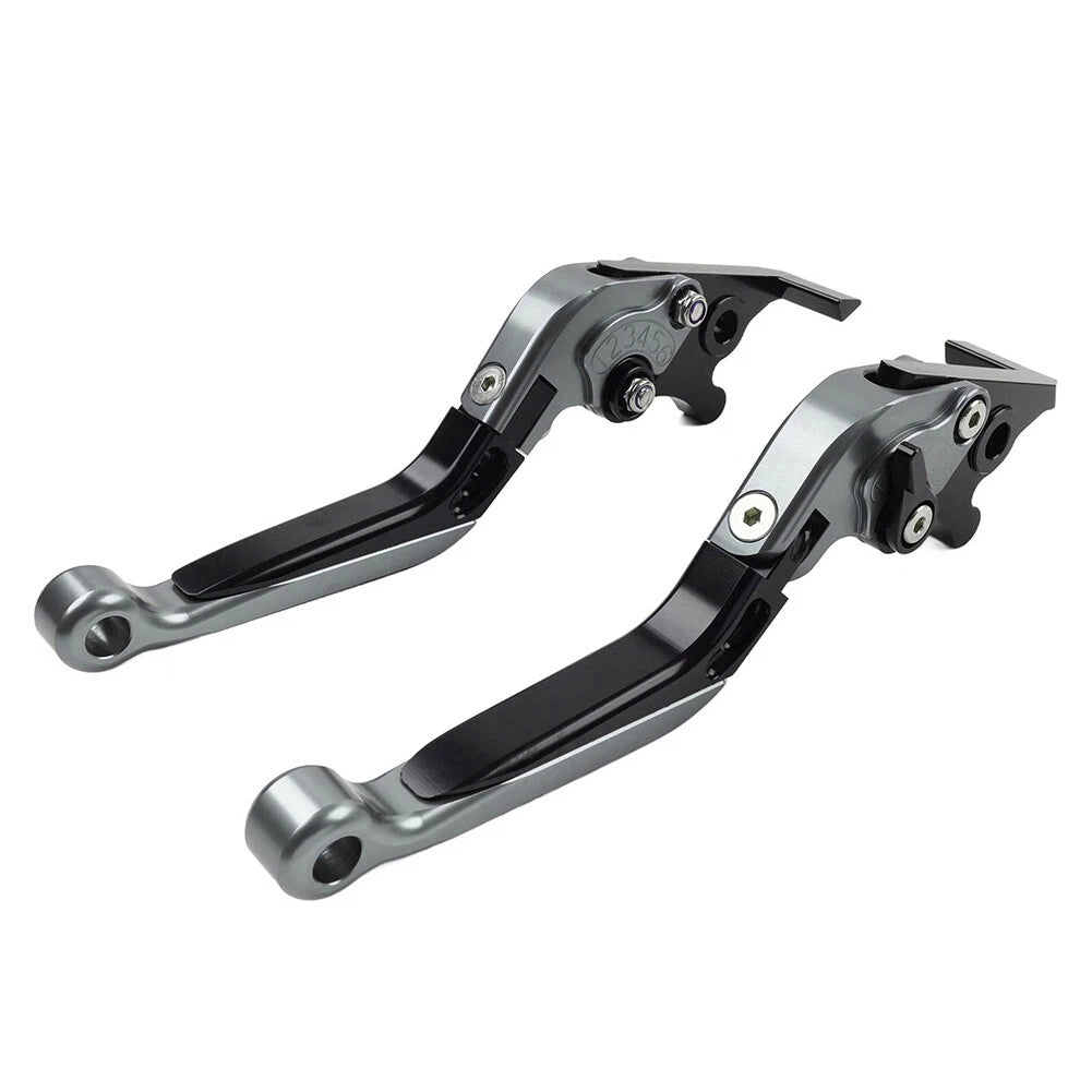 Titan Extendable Brake Clutch Levers for Kawasaki Z1000 ZX6R (2007-2018)
