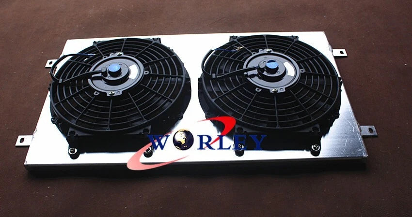 Aluminum Shroud for Chevy HQ HJ HX HZ 253 & 308 V8 with Thermo Fans