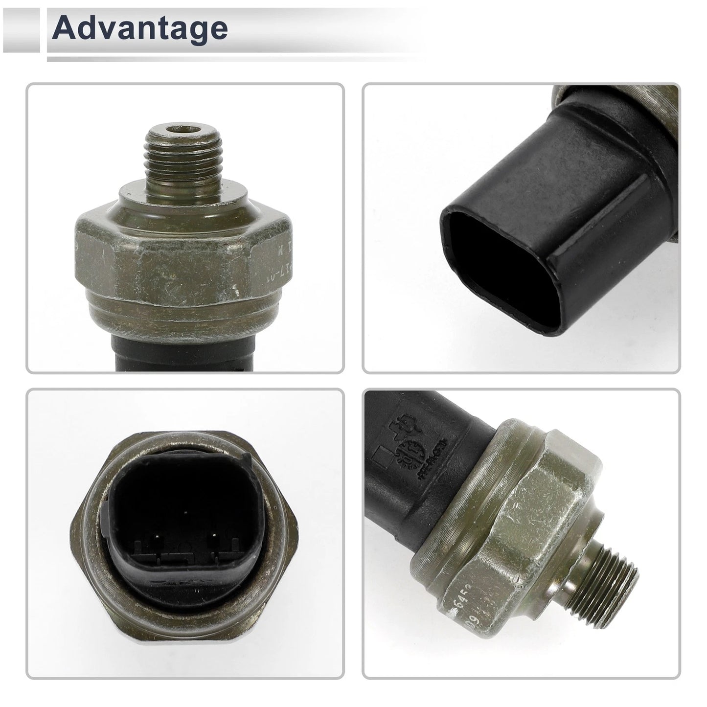 A/C Pressure Switch Sensor for BMW 320i 2.0L (2013-2018) 1 x Sensor
