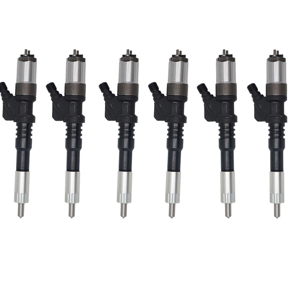 6 x Fuel Injectors for Komatsu S6D125