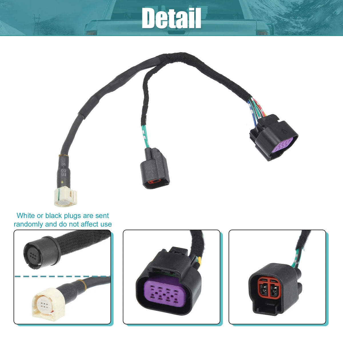 Car Camera Wiring Harness for Dodge Ram 1500 2500 3500 (2013-2017)