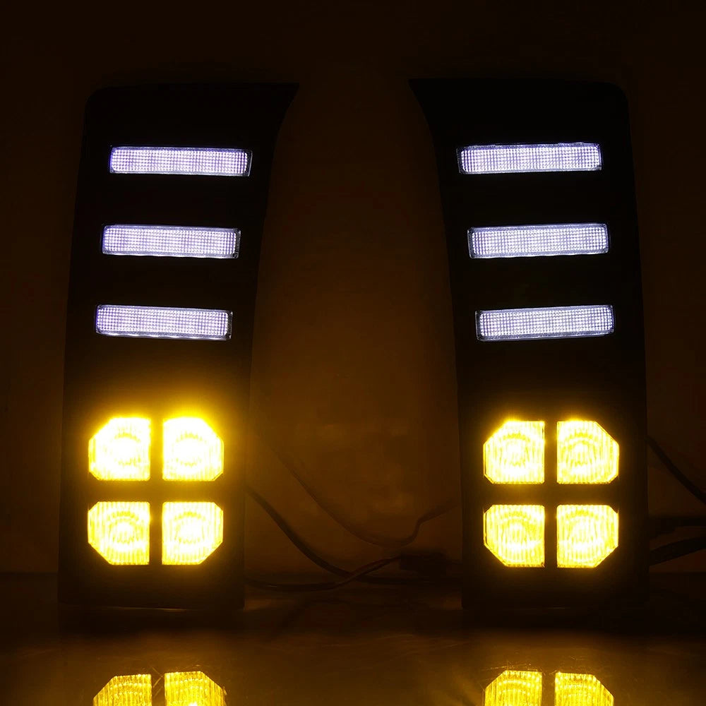 Fog Daytime Running Lights with Turn Signals for Toyota Tundra (2022–2023)