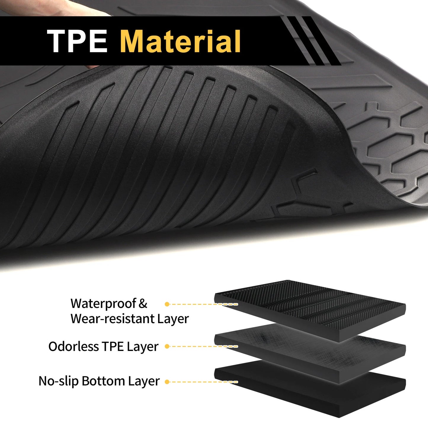 Cargo Liner Rear Trunk Mat for Lexus NX 2022-2024
