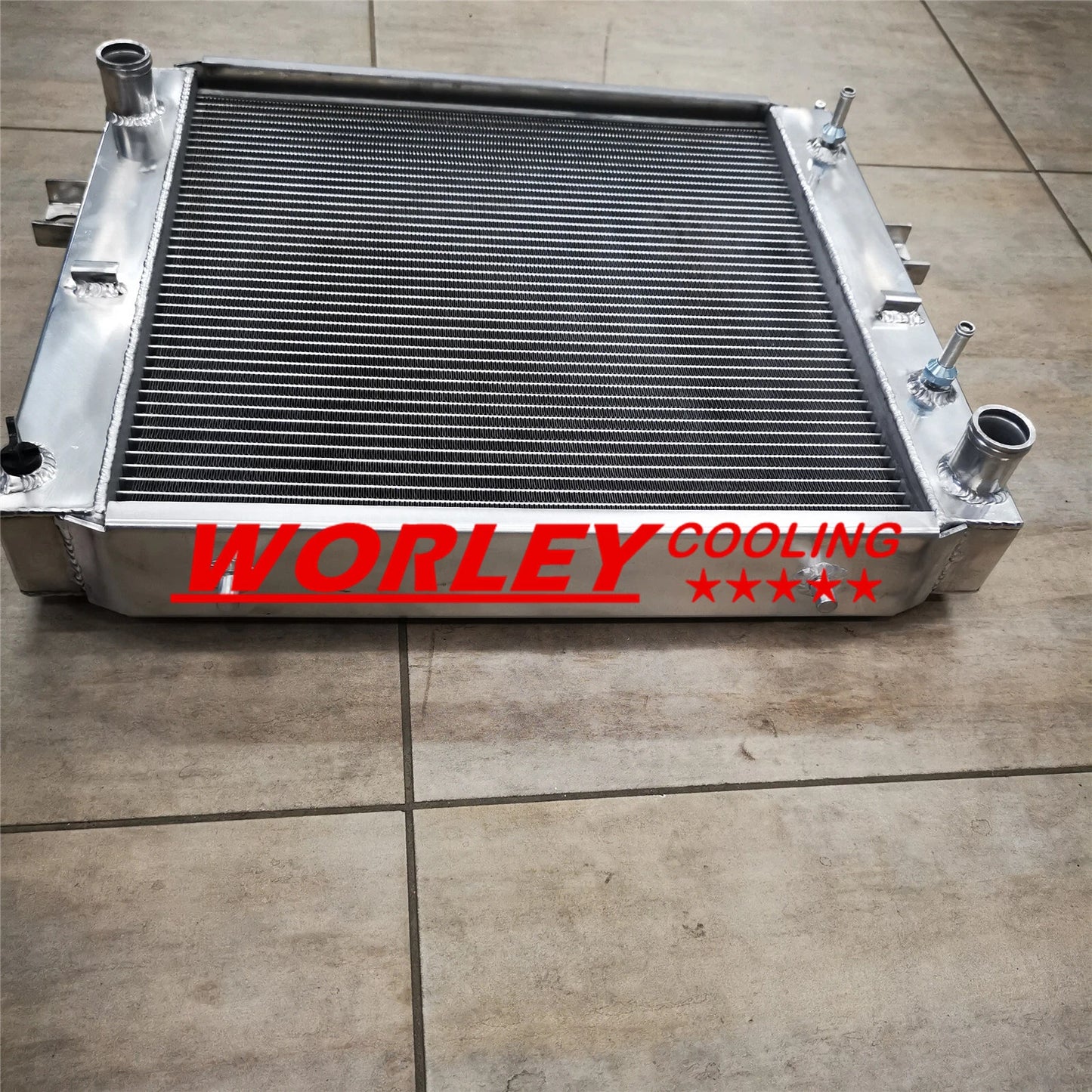 4ROW Aluminum Radiator for Toyota Forklift 6FG25 7FD20-30 (2000-2023)