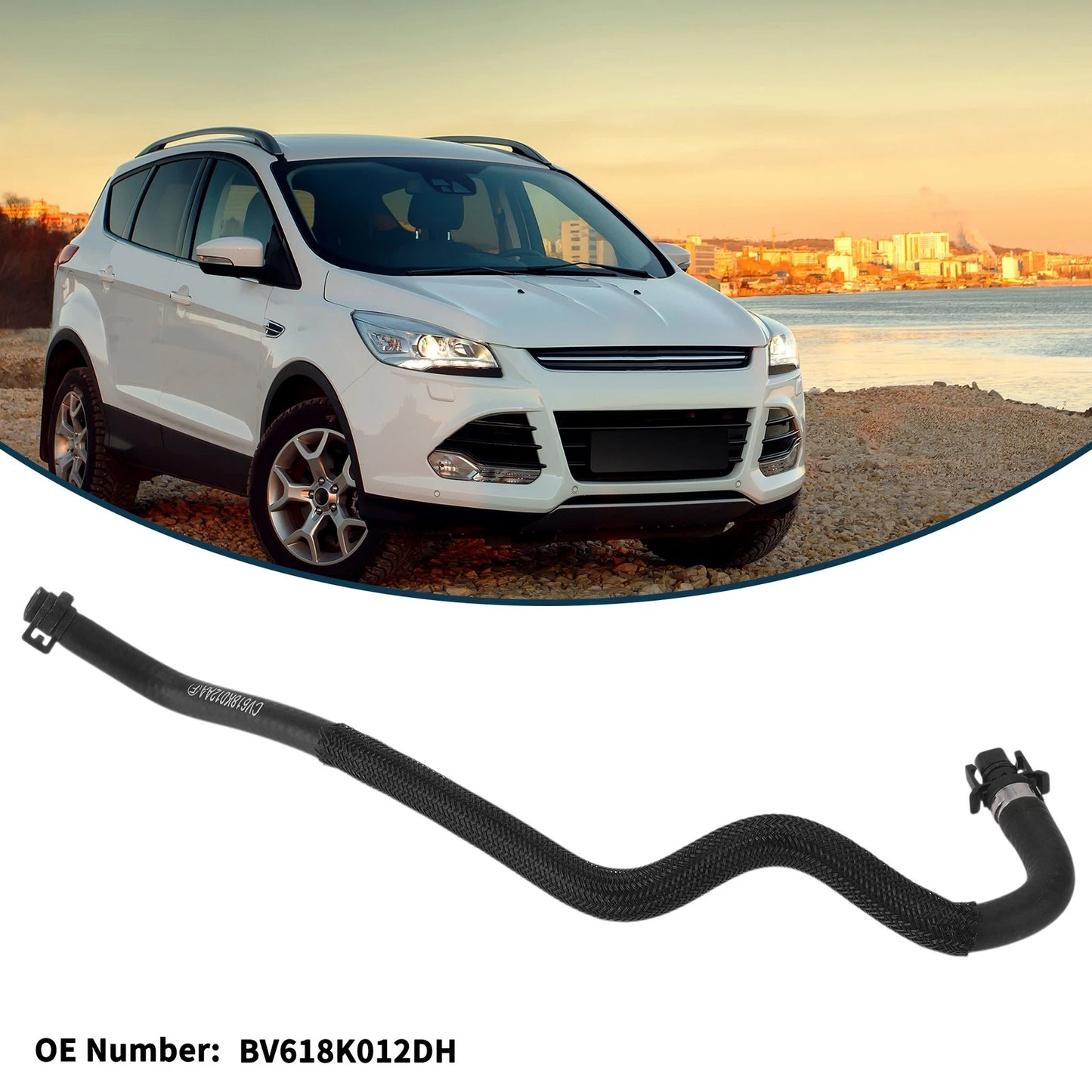 Radiator Hose for Ford Kuga 2013 Rubber Coolant Pipe