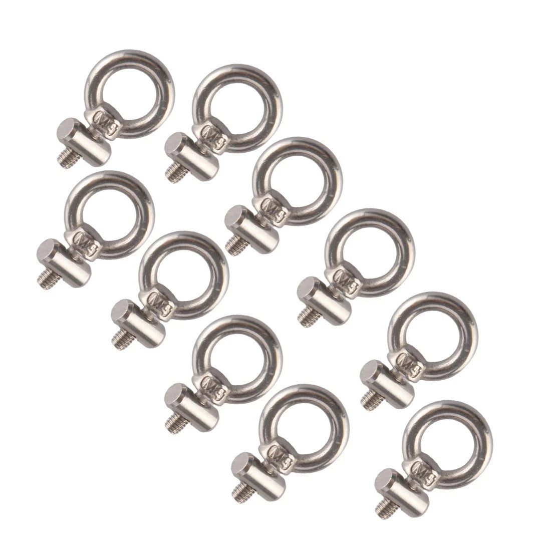 10 x M4 Awning Rail Stoppers, Stainless Steel for RV, Caravan, Motorhome