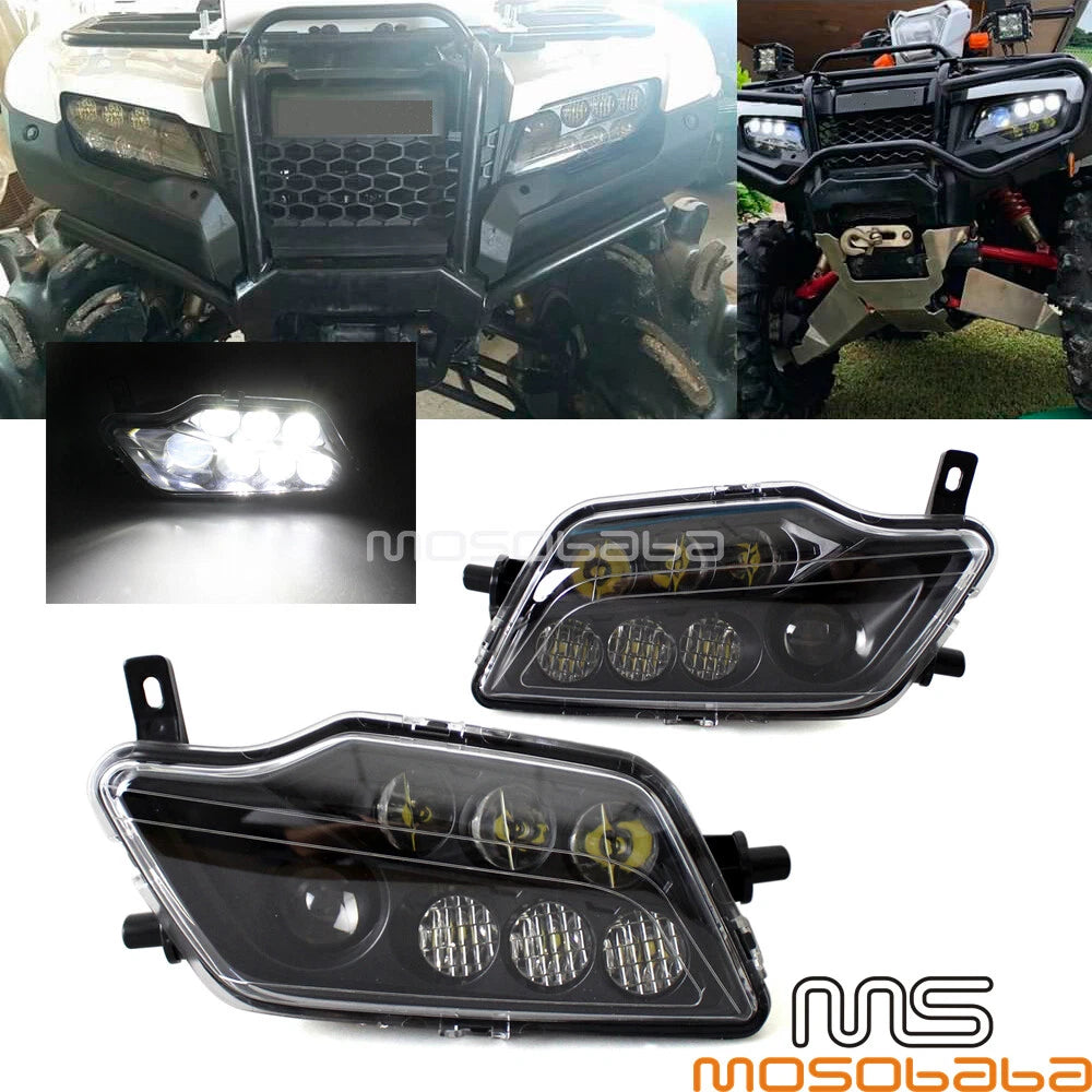 LED Angel Eye Conversion Headlight for Honda Pioneer 1000/1000-5, Foreman 500 (2016-2023)