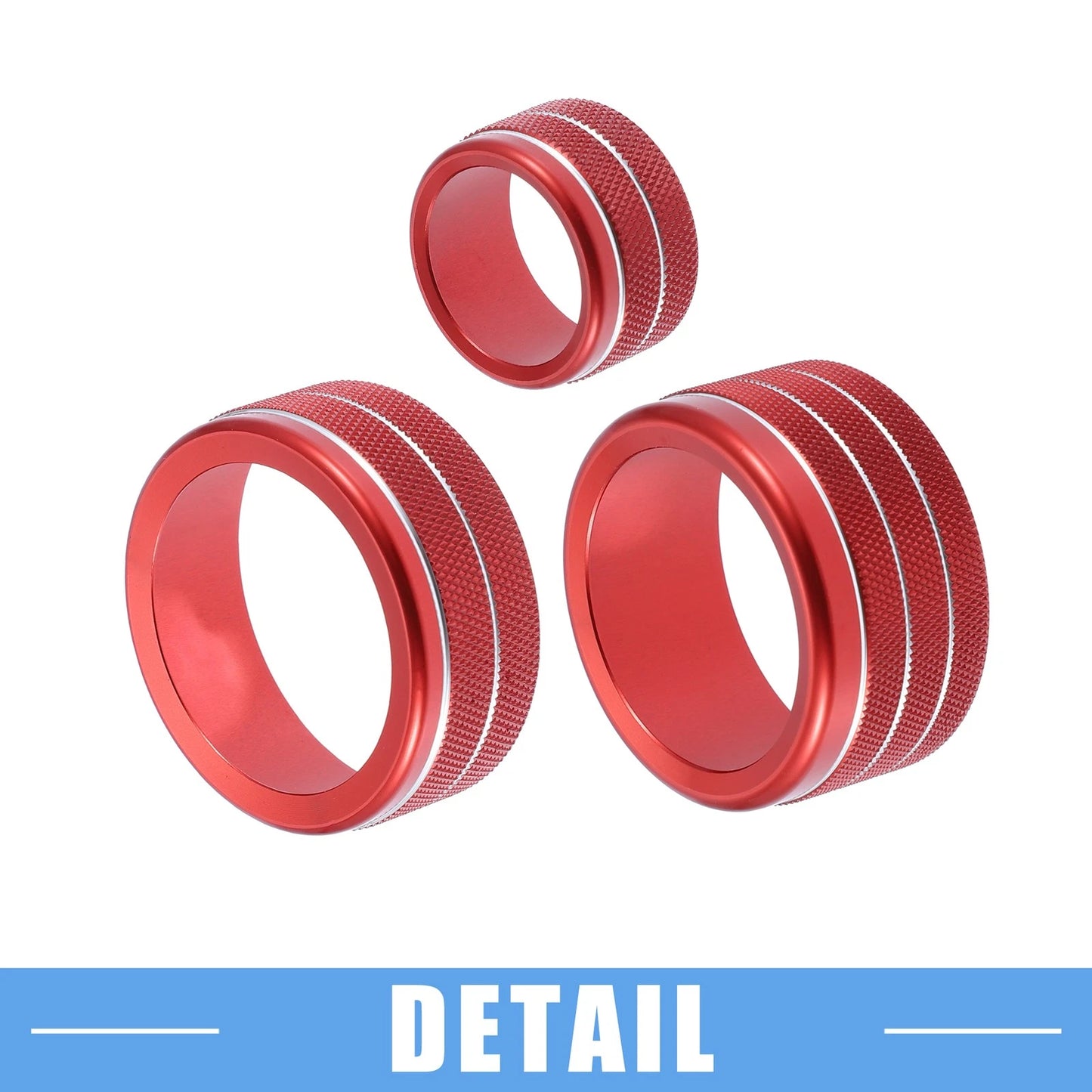 AC Volume 4WD Switch Knob Cover for Toyota Tundra 2014-2021 (Set of 5)