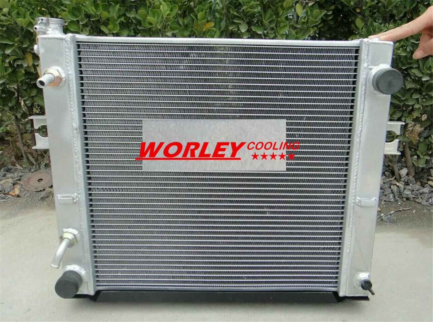 Alloy Radiator for Toyota Forklift 6-7 Series FD25 FD30T3 FG20 FG25 FG30