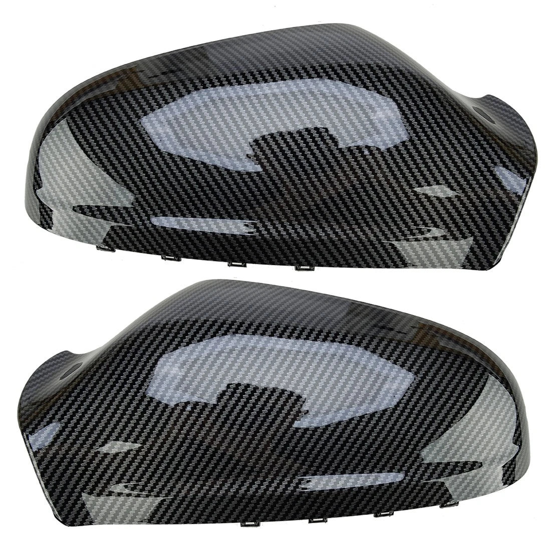 Carbon Fiber Wing Mirror Cover Caps for Opel Vauxhall Astra (2004-2010)
