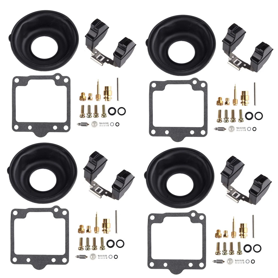 4 x Carburetor Repair Kit for Suzuki GS550E, GS550L, GS550T (1977-1980)