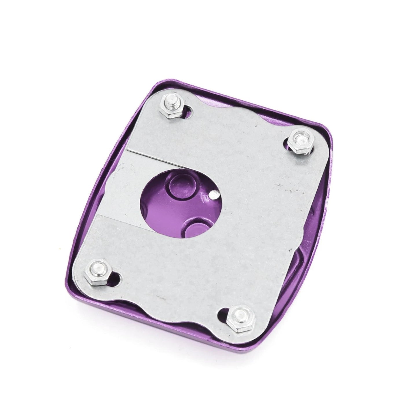 Brake Pedal Cover Universal Black Purple Aluminum Alloy Antislip for Motorcycle