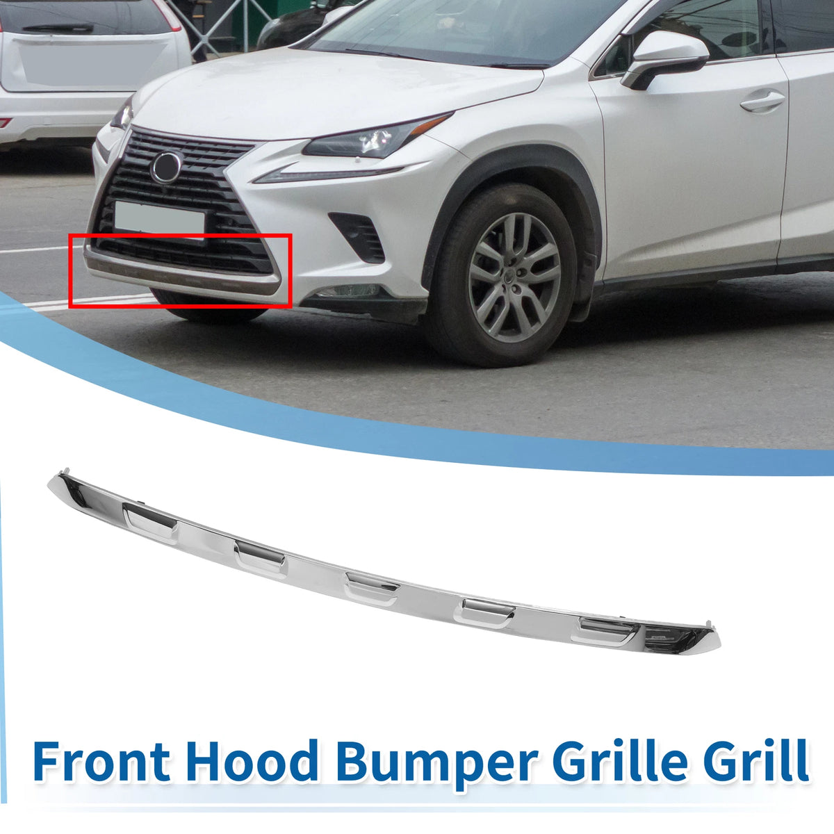 Front Lower Grille Trim for Lexus NX 200t F Sport (2018)