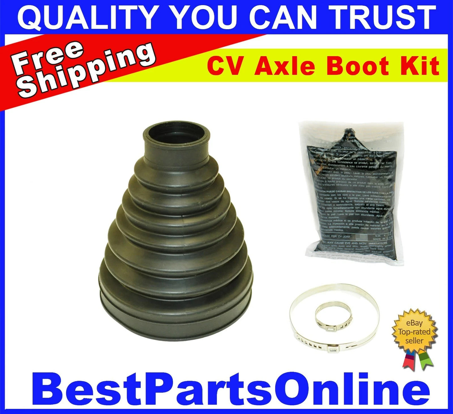 CV Axle Boot Repair Kit for Chevrolet Tahoe HD (2011–2014)