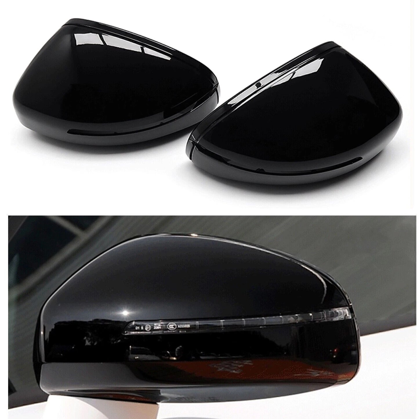 Rear Side Mirror Cover Cap for Audi TT TTS MK2 8J (2007-2014)