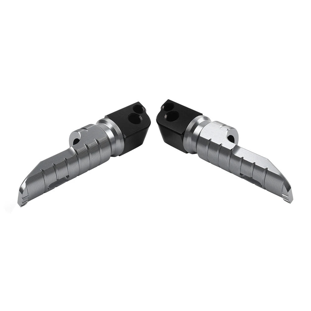 Grey Rear Footrests for BMW F900R F900XR S1000RR HP4 (2020-2023, 2015-2023)