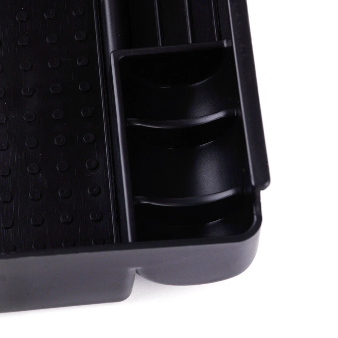 Black ABS Central Console Armrest Storage Box for Volvo XC60 S60 (2009-2017)