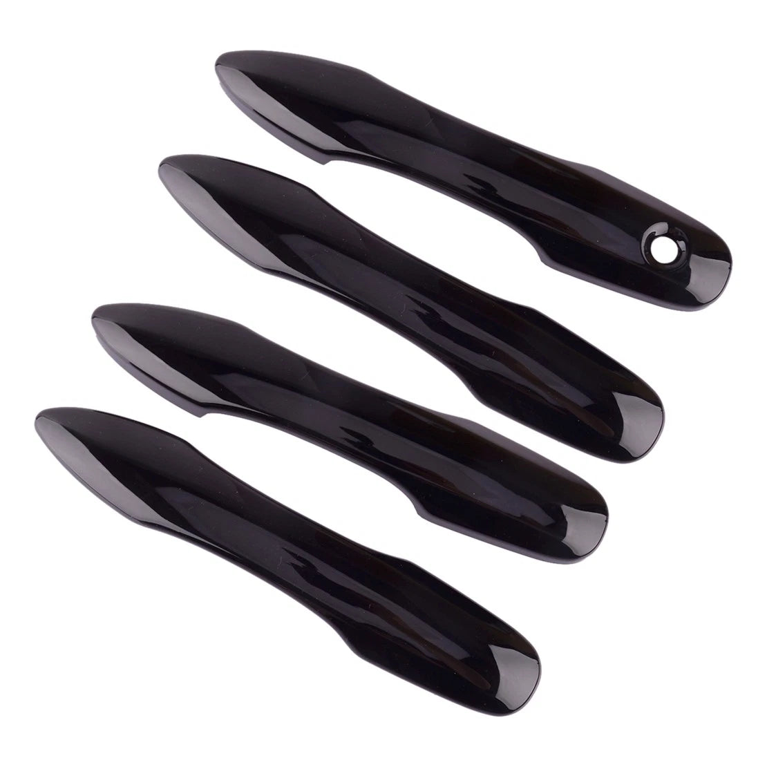 Glossy Black Door Handle Covers for Toyota Corolla Sedan (2020-2022)
