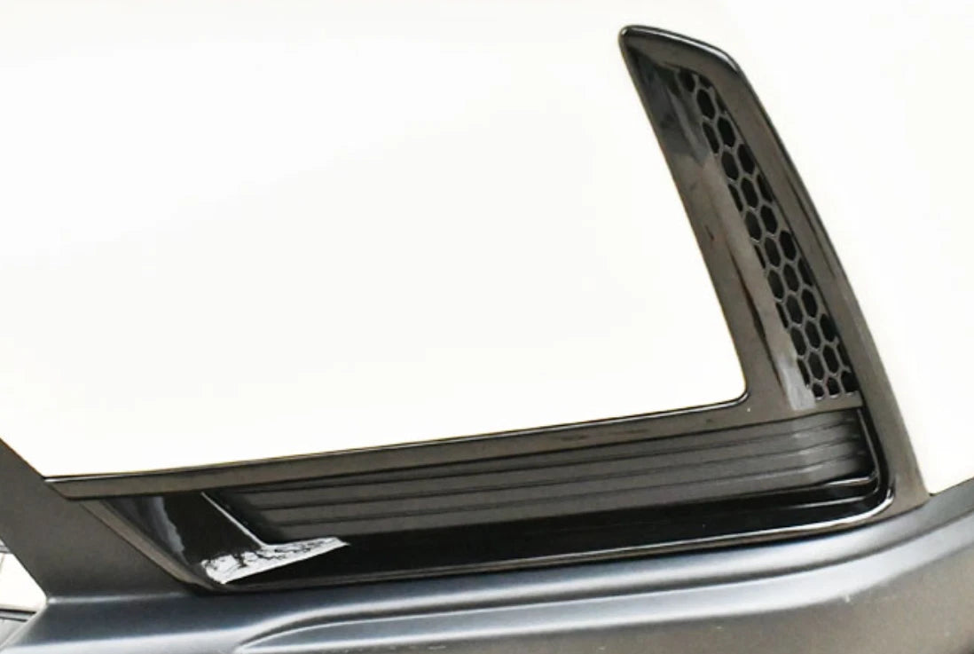 2 x Glossy Black Front Fog Light Lamp Molding Cover for Honda CR-V (2023–2024)