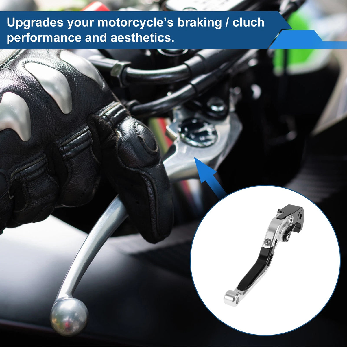 Lever / Adjustable Short Long / Brake Clutch Lever for ZX14R (2006–2017)