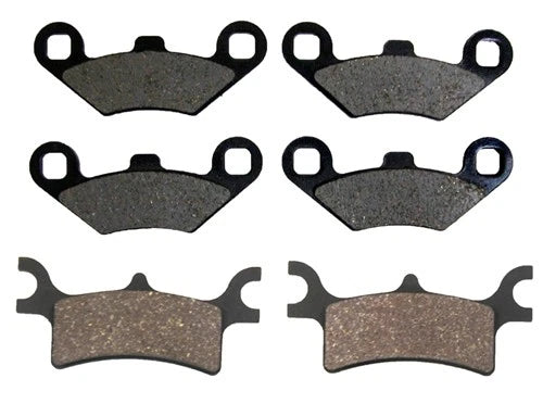 Front & Rear Brake Pads for Polaris Scrambler 500 4x4 (2005–2012)