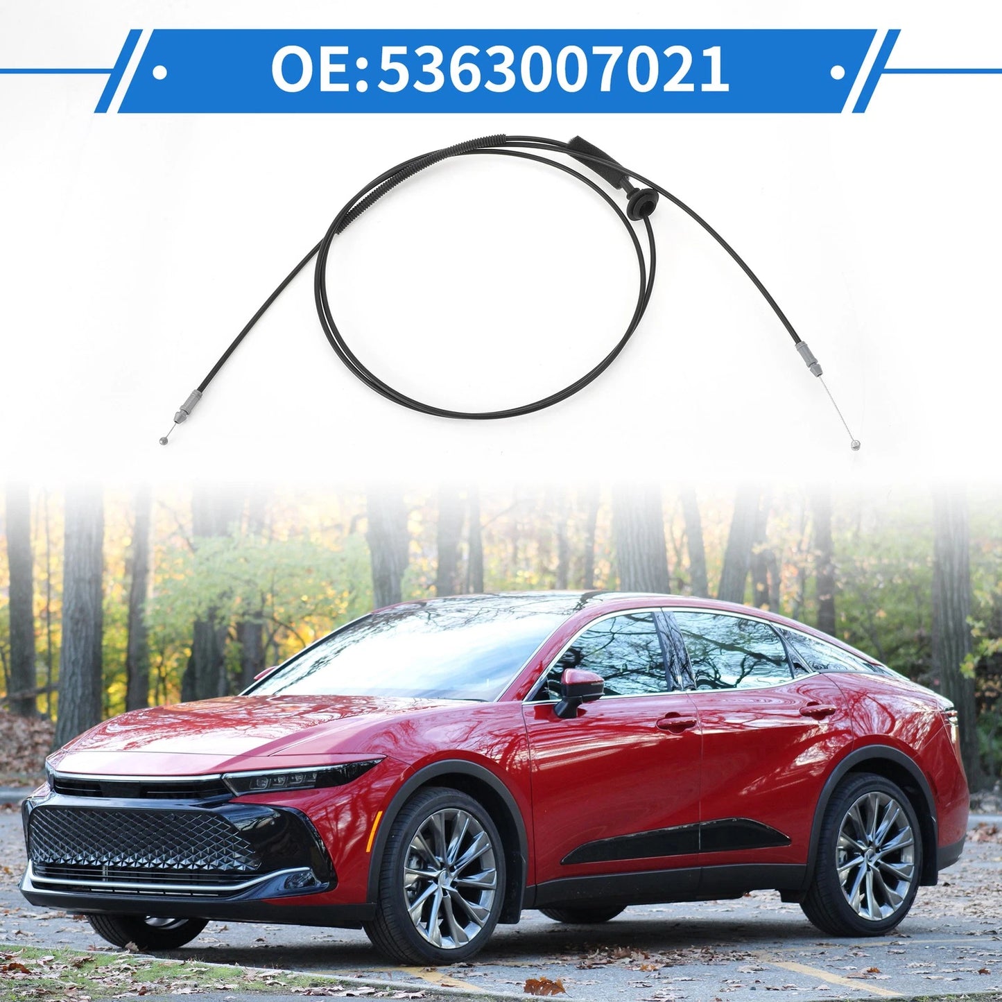 Hood Release Cable Hood Latch Cable for Toyota Avalon (2019–2023)