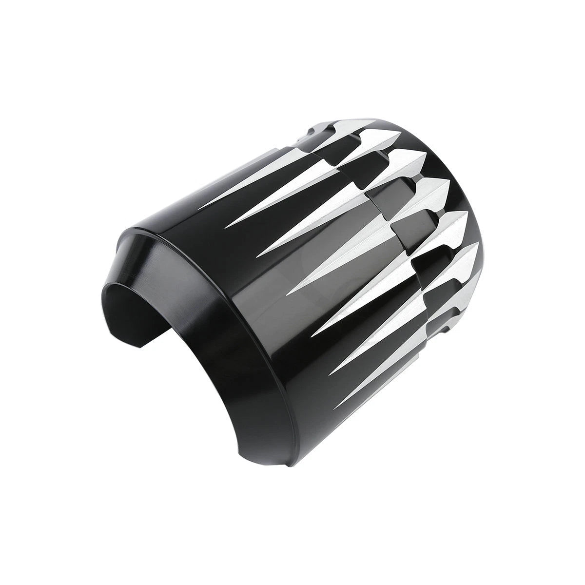 Black Lower Fork Slider Covers for Harley Road Street Electra Glide (84-2013)