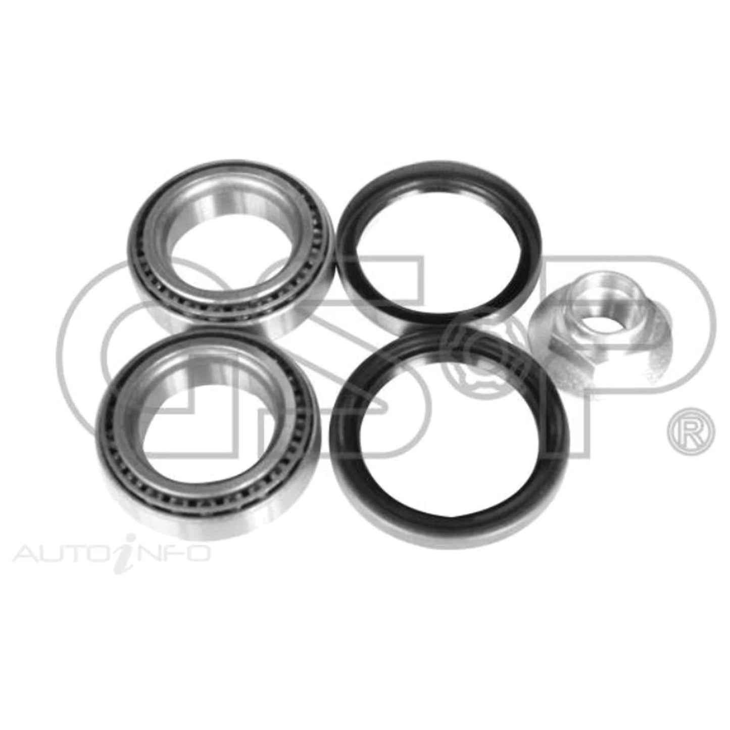 Front Wheel Bearing Kit for Ford Meteor GA GB 4cyl 1.5L E5 (1982-1985)