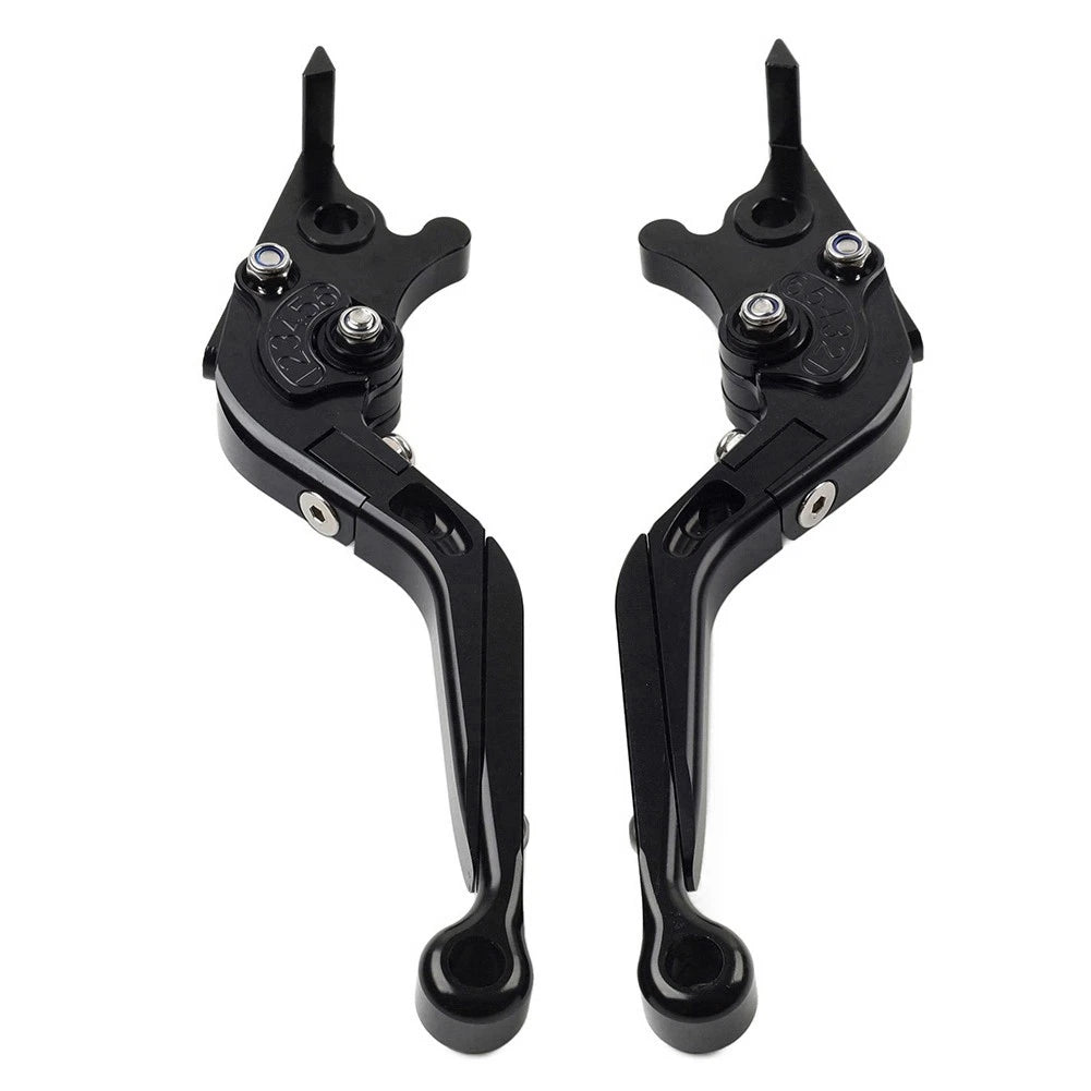 Black CNC Extendable Brake Clutch Levers for Yamaha FZ07 FZ09 MT07 MT09 XSR900