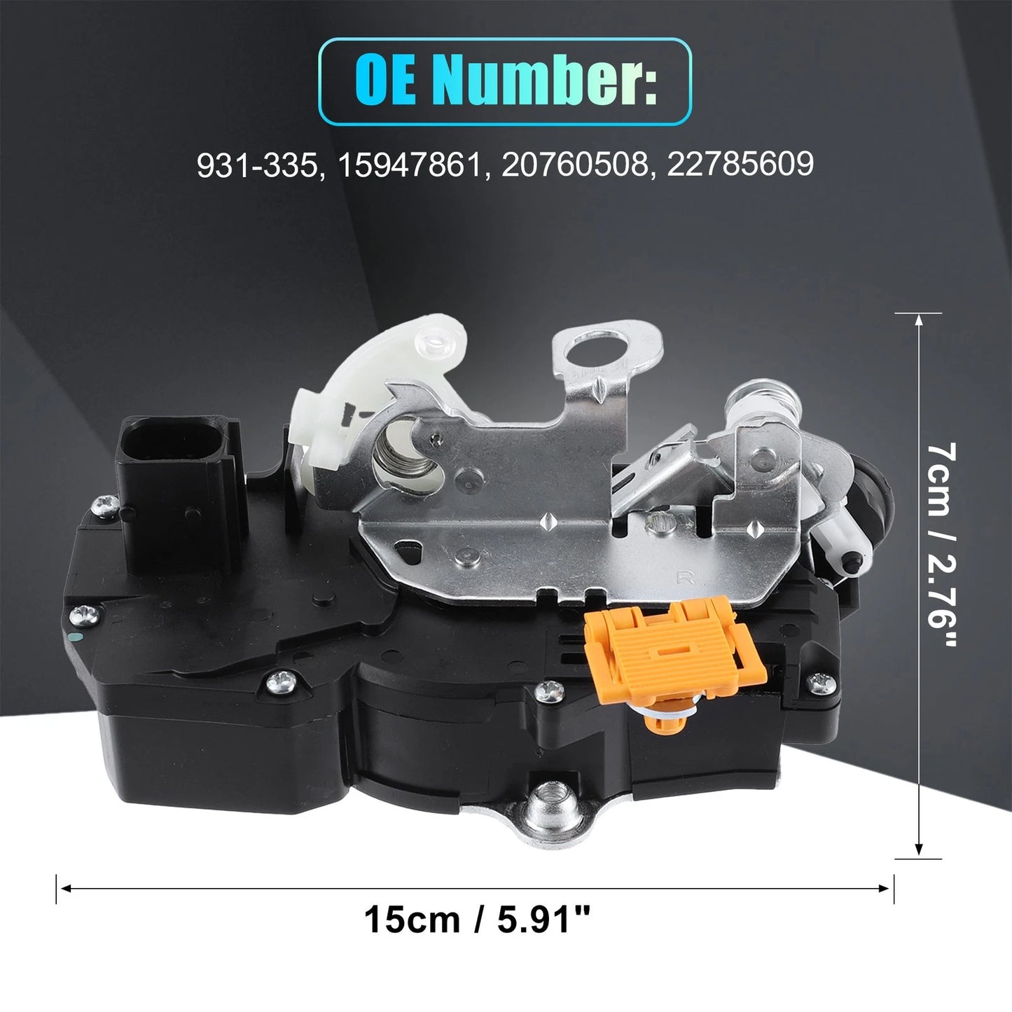 Door Lock Actuator Motor Rear Right for Chevy Malibu