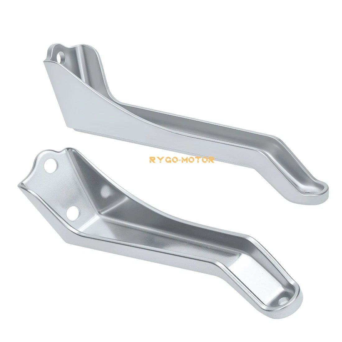 Left & Right Rear Fender Stay Mount Brackets for Kawasaki KFX450R (2008–2014)