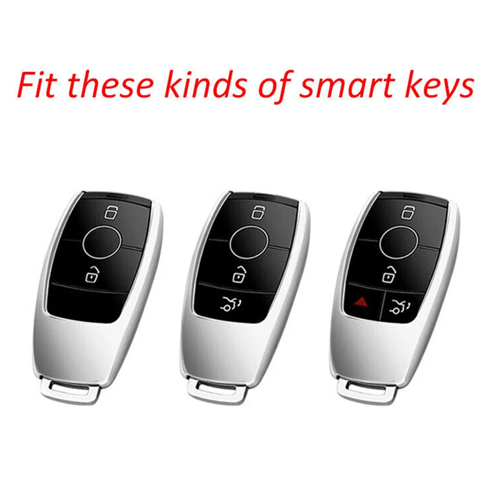 Remote Car Key Fob Cover Shell for Mercedes-Benz A B C E G S CLA GLC Class