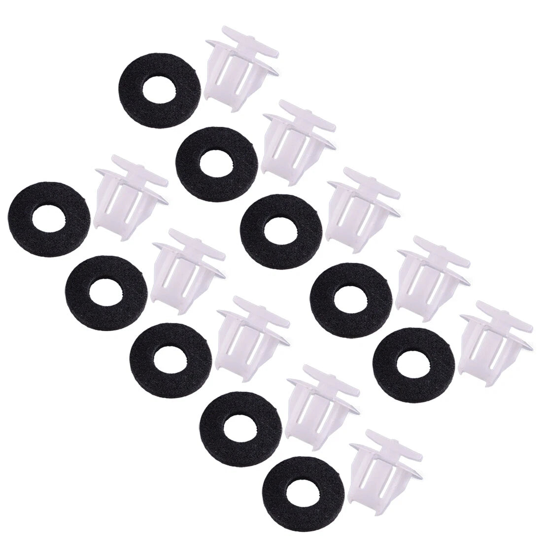 50 Pcs Fender Flare Trim Molding Retainer Clips for Nissan