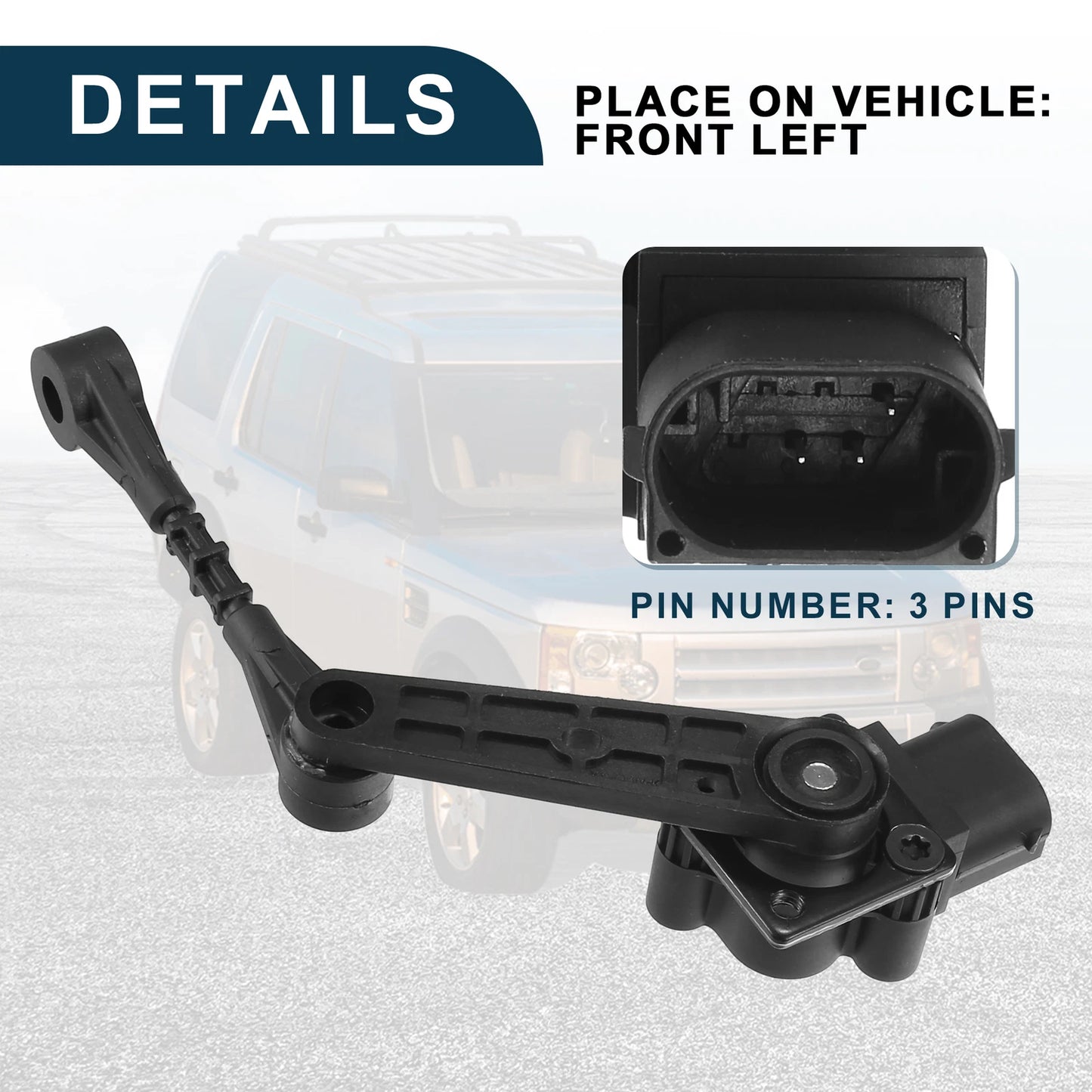 Air Suspension Level Sensor for Land Rover LR3 (2005-2009) 1 Set
